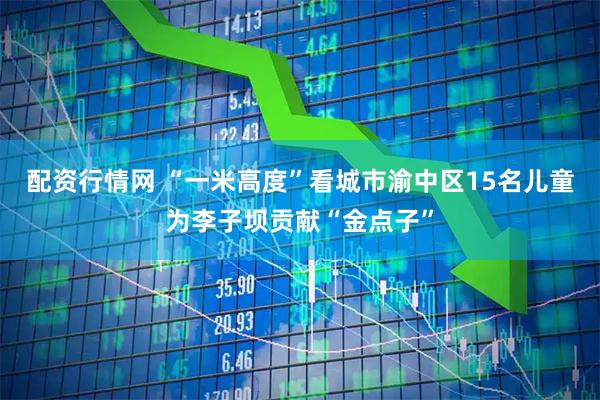配资行情网 “一米高度”看城市渝中区15名儿童为李子坝贡献“金点子”